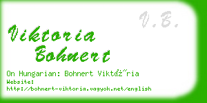 viktoria bohnert business card